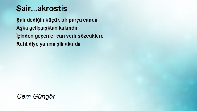Cem Güngör