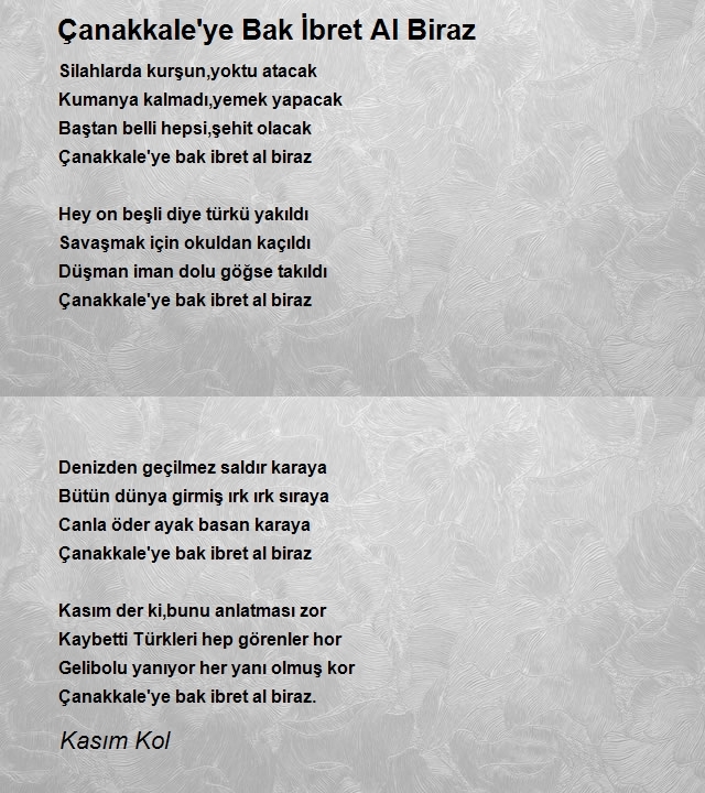 Kasım Kol