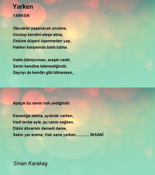 Sinan Karakaş
