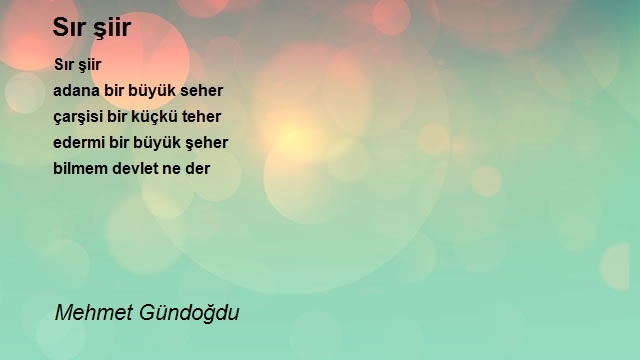 Mehmet Gündoğdu