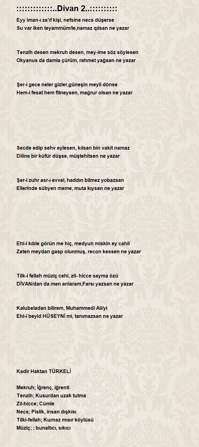 Kadir Haktan Türkeli