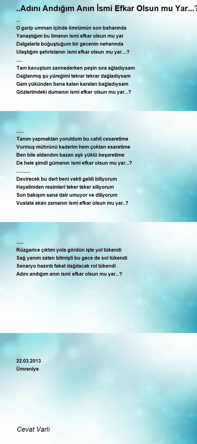 Cevat Varlı