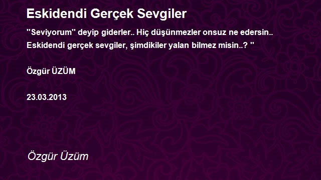 Özgür Üzüm