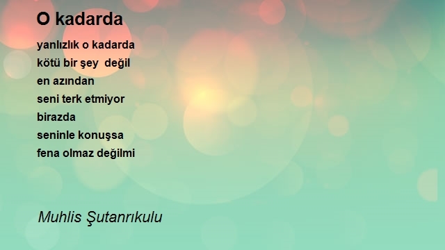 Muhlis Şutanrıkulu