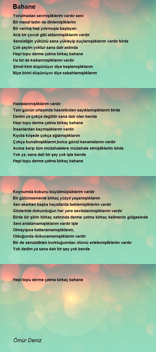 Ömür Deniz