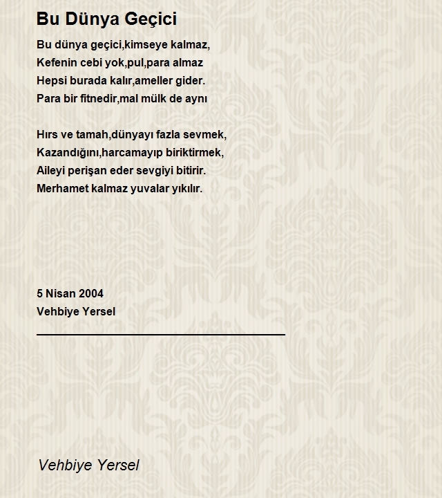 Vehbiye Yersel
