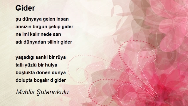 Muhlis Şutanrıkulu