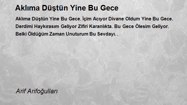Arif Arifoğulları