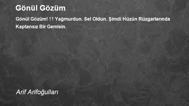 Arif Arifoğulları