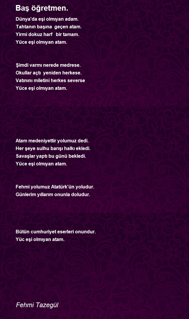 Fehmi Tazegül
