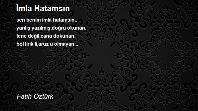 Fatih Öztürk