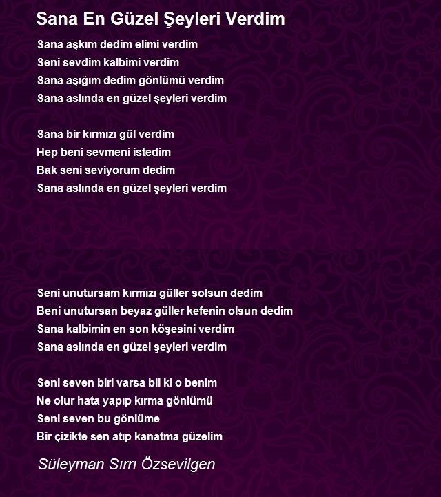 Süleyman Sırrı Özsevilgen