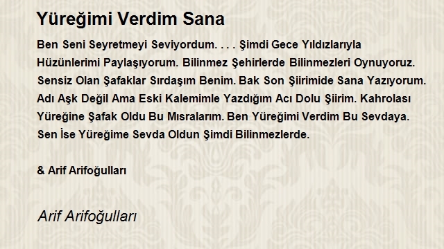 Arif Arifoğulları