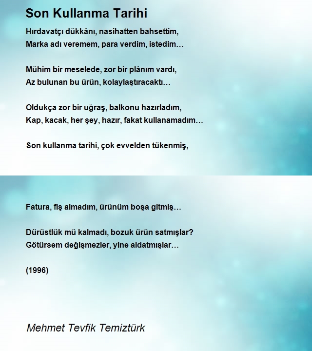 Mehmet Tevfik Temiztürk