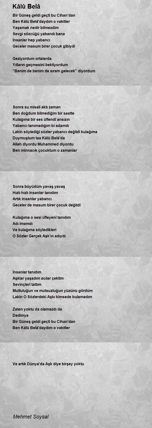 Mehmet Soysal