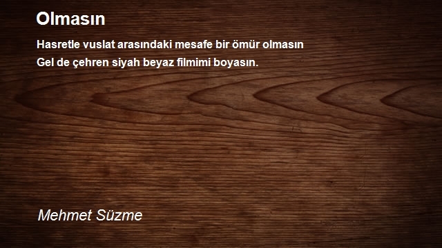 Mehmet Süzme