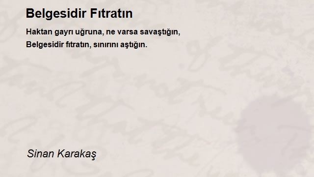 Sinan Karakaş