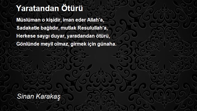 Sinan Karakaş