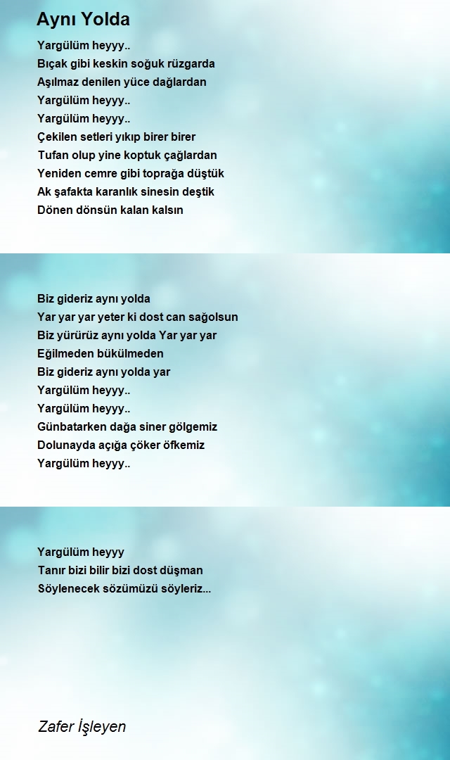 Zafer İşleyen
