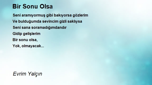 Evrim Yalçın
