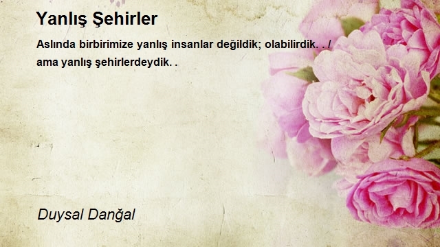 Duysal Danğal