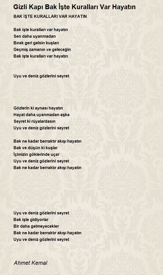 Ahmet Kemal