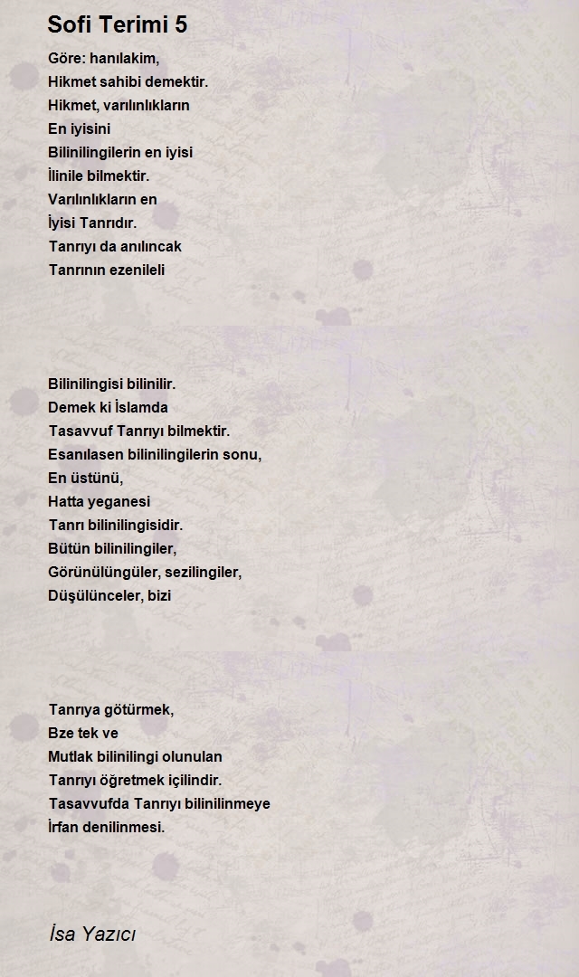 İsa Yazıcı