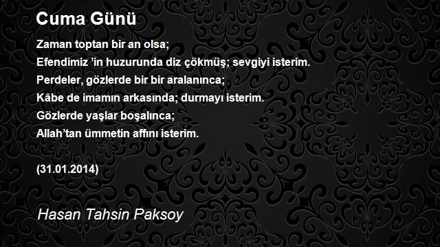 Hasan Tahsin Paksoy