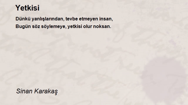 Sinan Karakaş