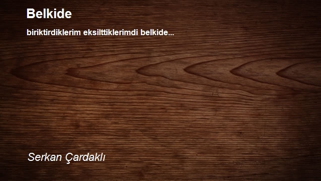 Serkan Çardaklı