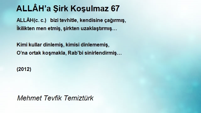 Mehmet Tevfik Temiztürk