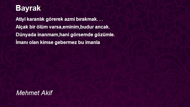 Mehmet Akif