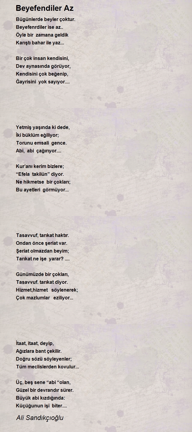 Ali Sandıkçıoğlu