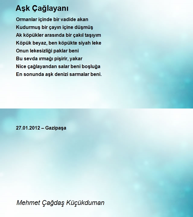 Mehmet Çağdaş Küçükduman