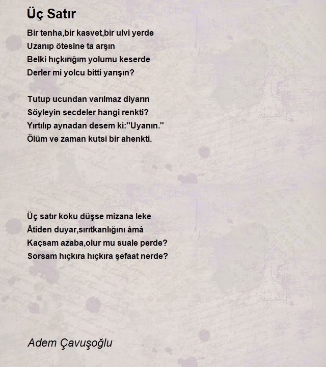 Adem Çavuşoğlu