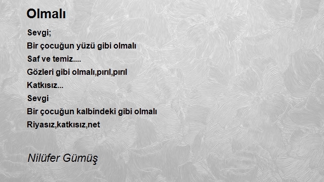 Nilüfer Gümüş