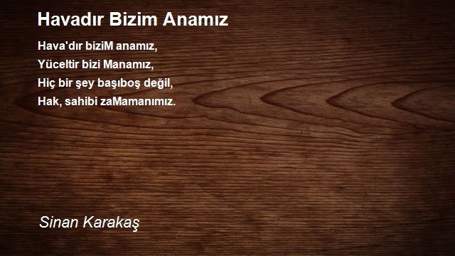 Sinan Karakaş