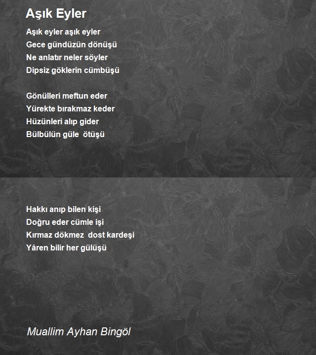 Muallim Ayhan Bingöl