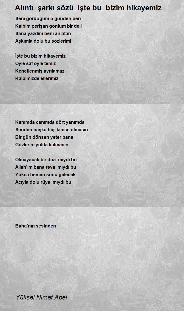 Yüksel Nimet Apel
