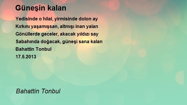 Bahattin Tonbul