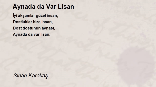 Sinan Karakaş