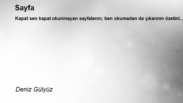 Deniz Gülyüz