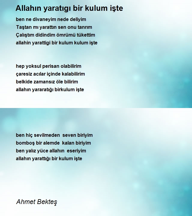 Ahmet Bekteş
