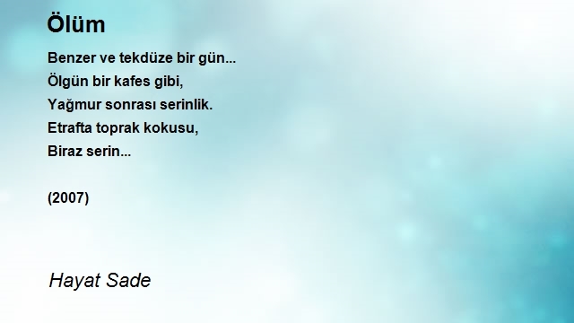 Hayat Sade