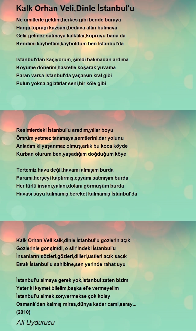 Ali Uydurucu