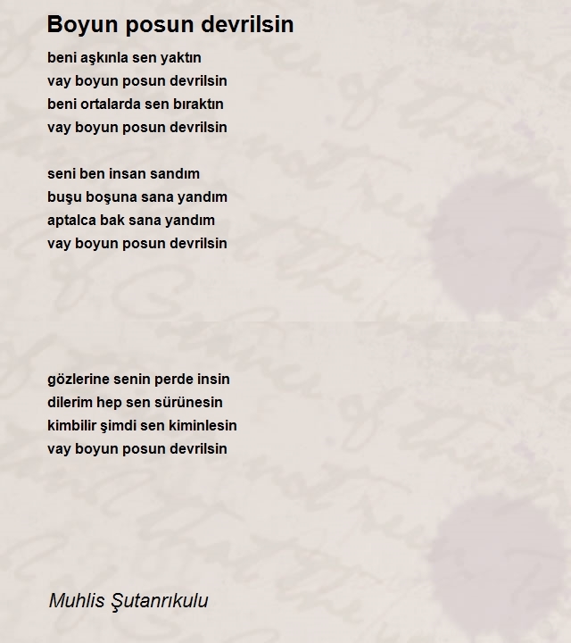 Muhlis Şutanrıkulu