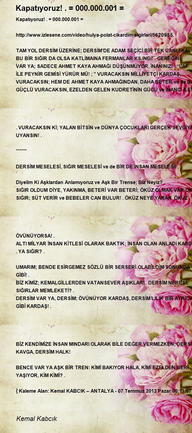 Kemal Kabcık