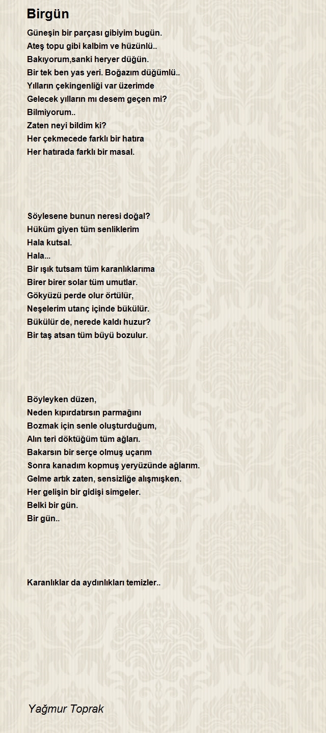 Yağmur Toprak