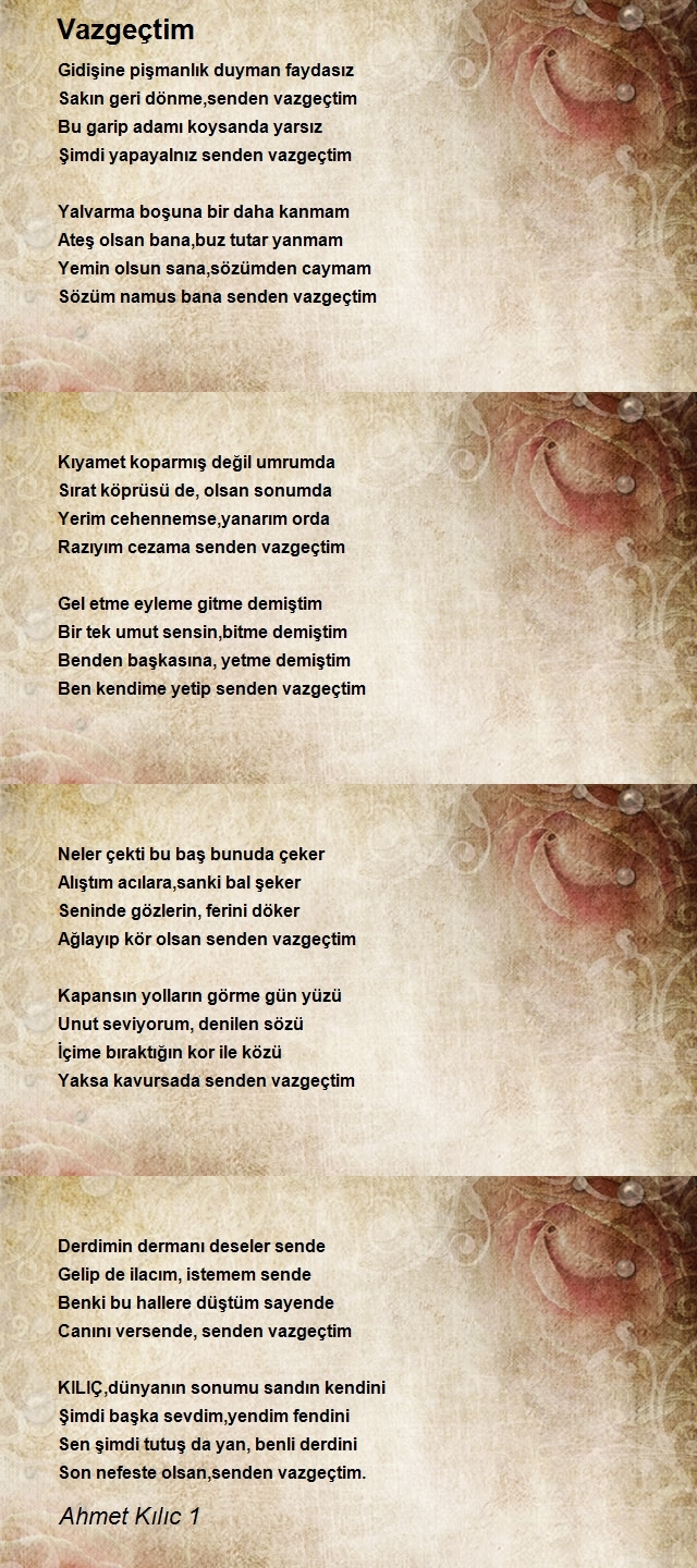 Ahmet Kılıc 1