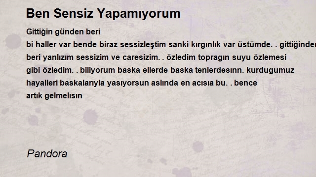 Merve Nur Pandora